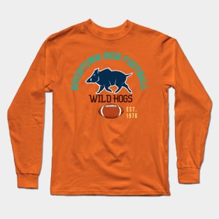 Wild hogs football Long Sleeve T-Shirt